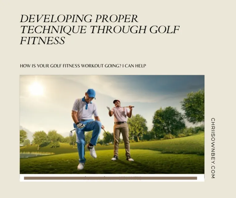 Developing Proper Technique Through Golf Fitness
