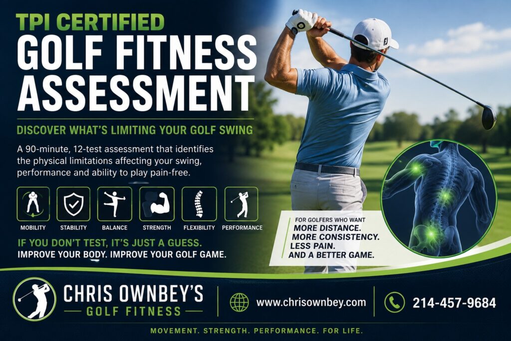 TPI Golf Fitness Assessment Dallas