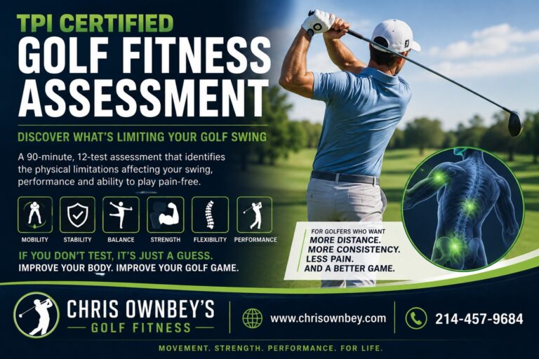 TPI Golf Fitness Assessment Dallas