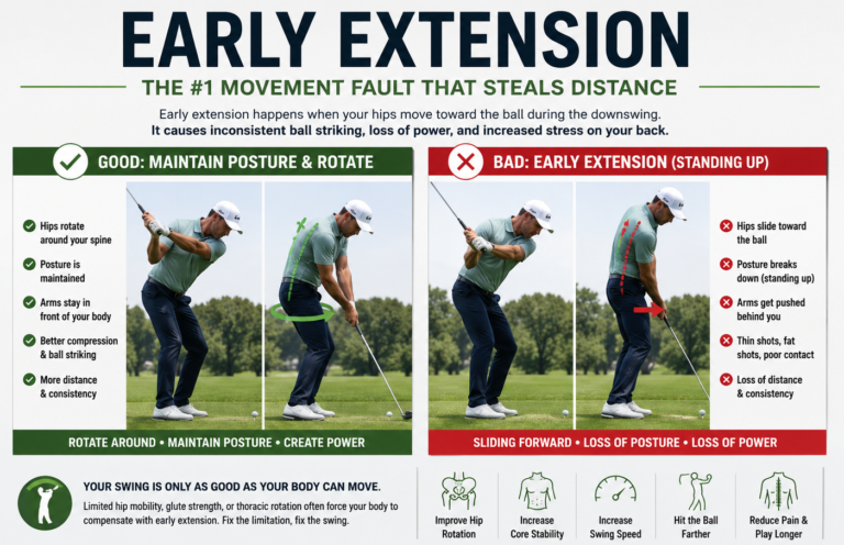 How the Chair Drill Stops Early Extension and Improves Your Golf Swing