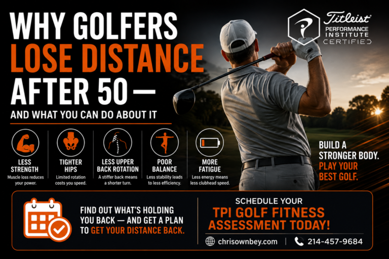 Why Golfers Lose Distance After 50