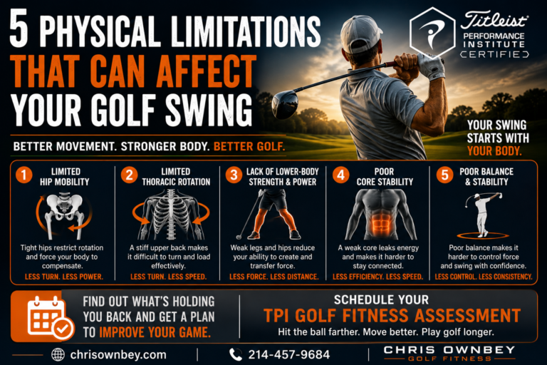 5 Physical Limitations That Can Affect Your Golf Swing