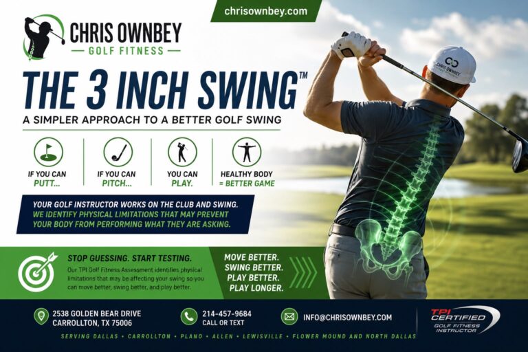 The 3 Inch Swing™: A Simpler Approach to a Better Golf Swing