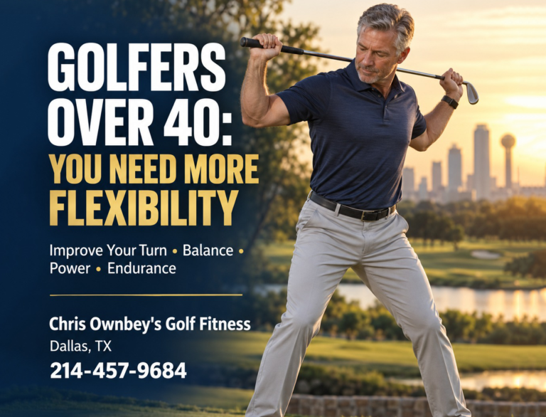 Golf Fitness Over 40: Flexibility for a Better Swing