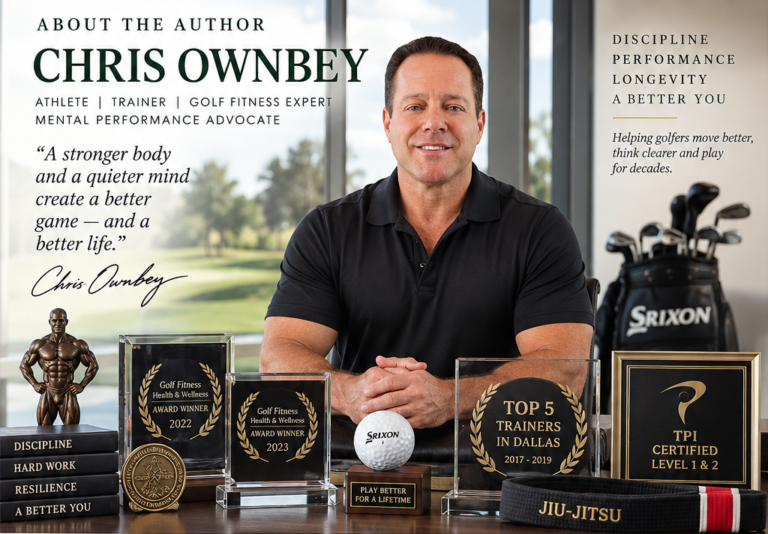 Chris Ownbey Dallas golf fitness trainer and creator of The Inner Game of Golf