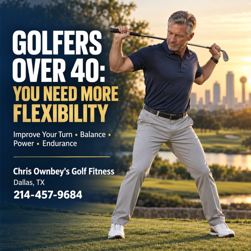 Golf Fitness Over 40: Flexibility for a Better Swing